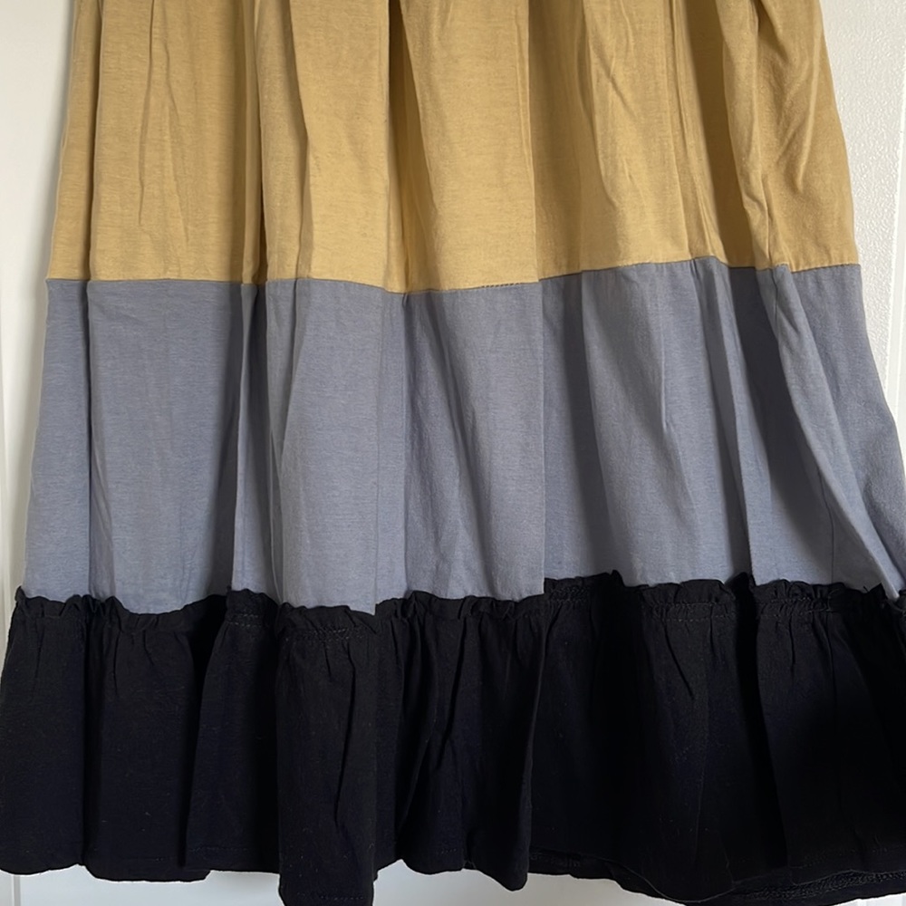 Ocean Breezy Tube Color-block Dress - Picture 3 of 10